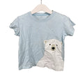 Unisex Muji - T-särk, suurus 92 - 98 - Helesinine ()