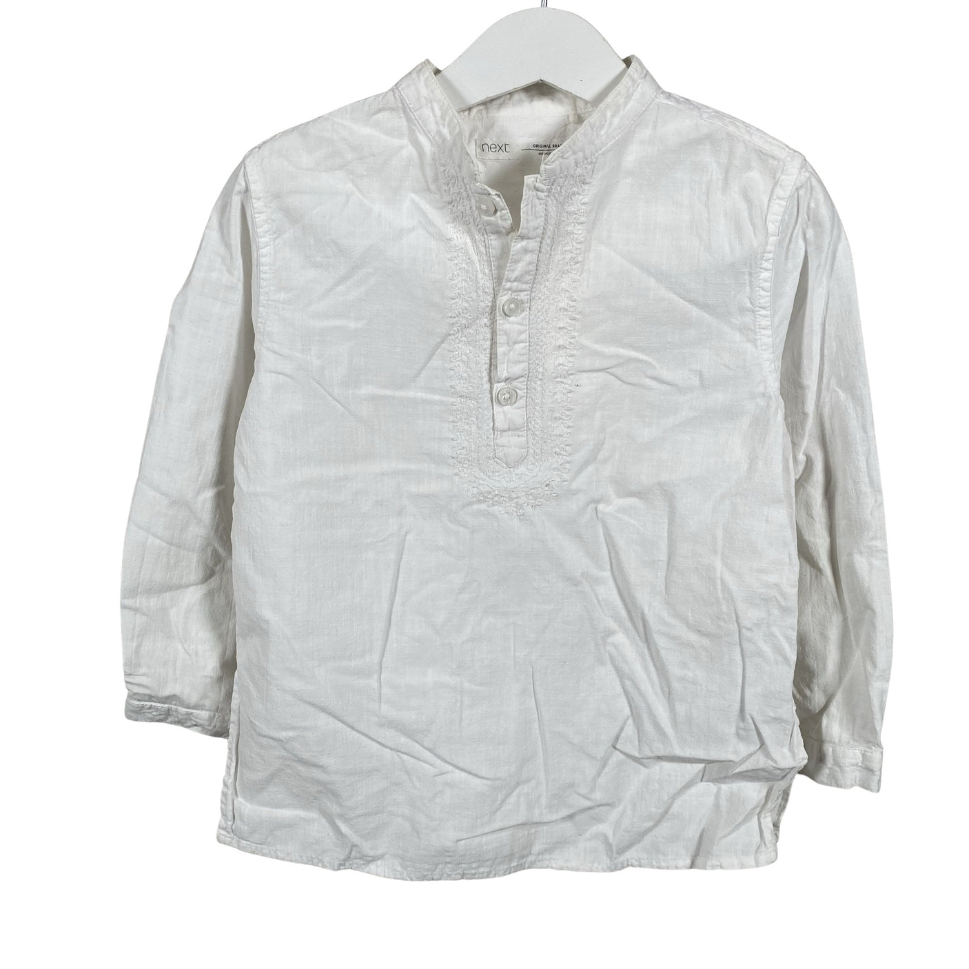 Unisex Next - Pluus, suurus 104 - 110 - Valge (1)