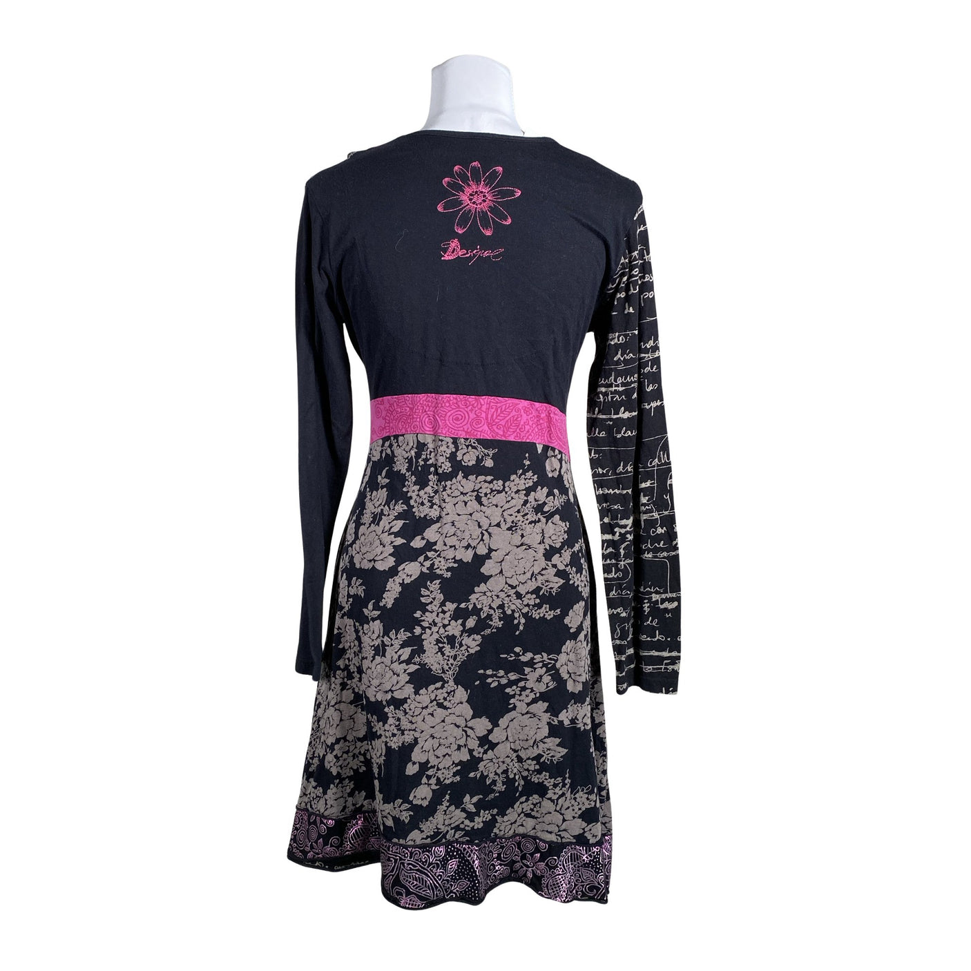 Unisex Desigual - Trikotaažist kleit, suurus 36 - Must (2)