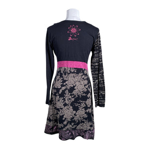 Unisex Desigual - Trikotaažist kleit, suurus 36 - Must (2)