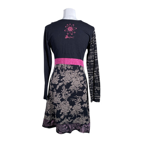 Unisex Desigual - Trikotaažist kleit, suurus 36 - Must (2)