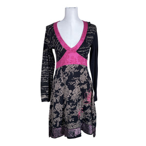 Unisex Desigual - Trikotaažist kleit, suurus 36 - Must (1)