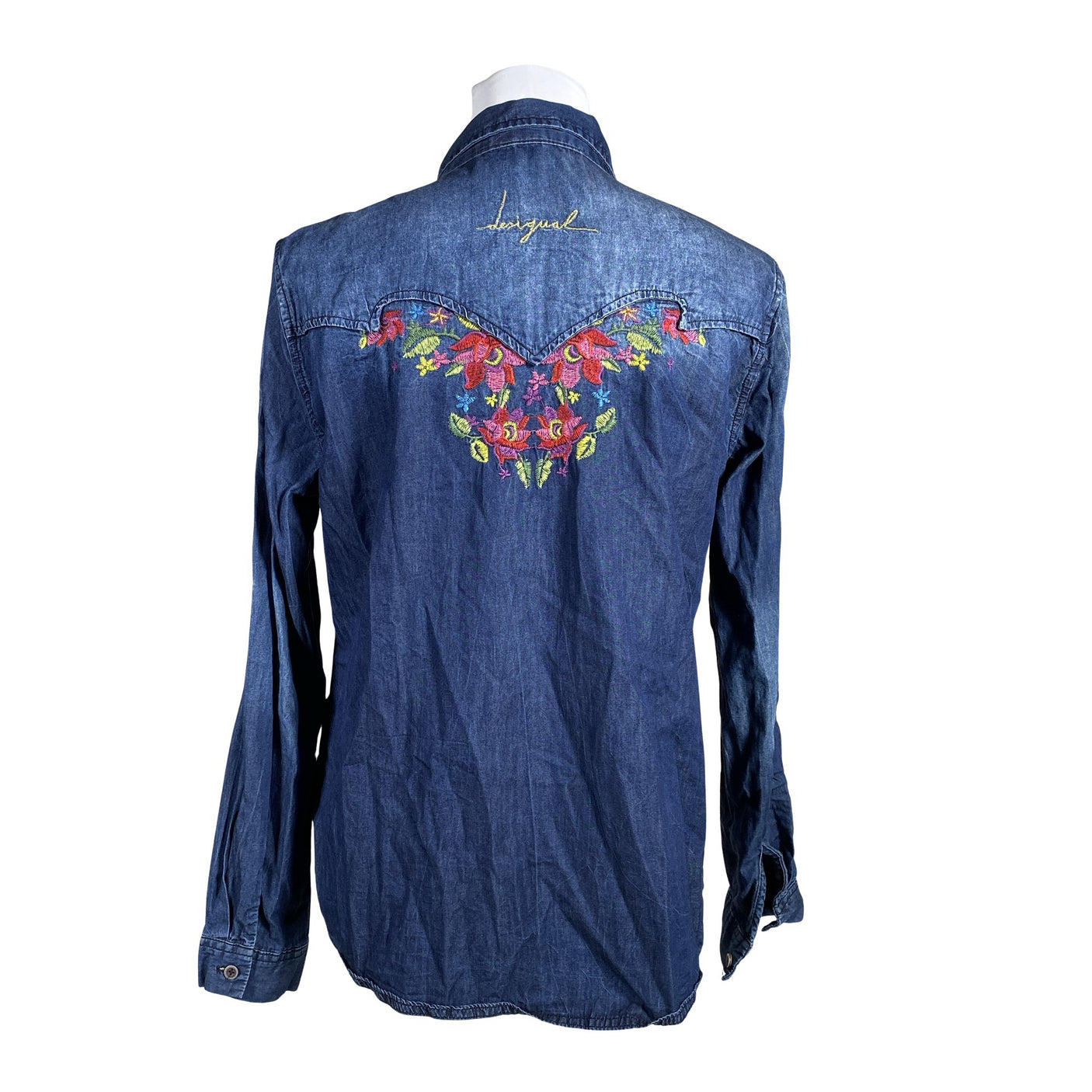 Unisex Desigual - Teksasärk, suurus 36 - Sinine (2)