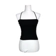 Unisex Sisley - Trikotaažist topp, suurus 36 - Must ()