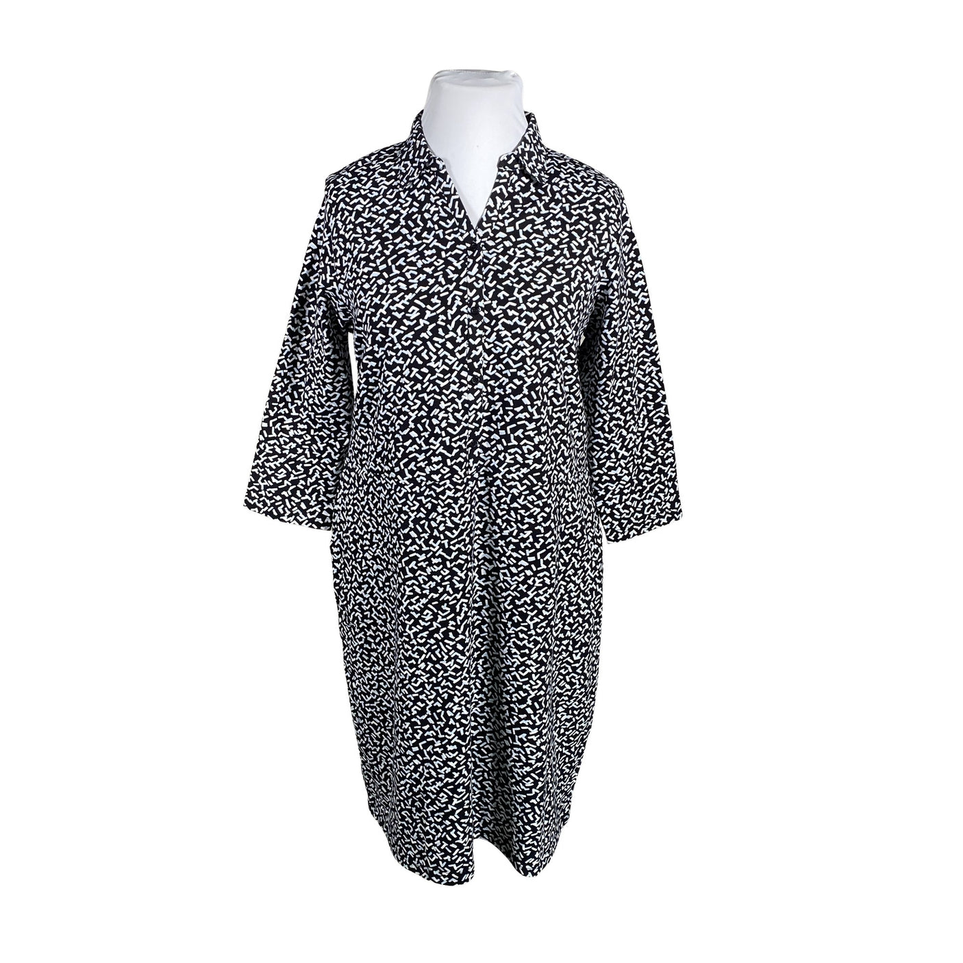 Unisex Nanso - Trikotaažist kleit, suurus 42 - Must (1)