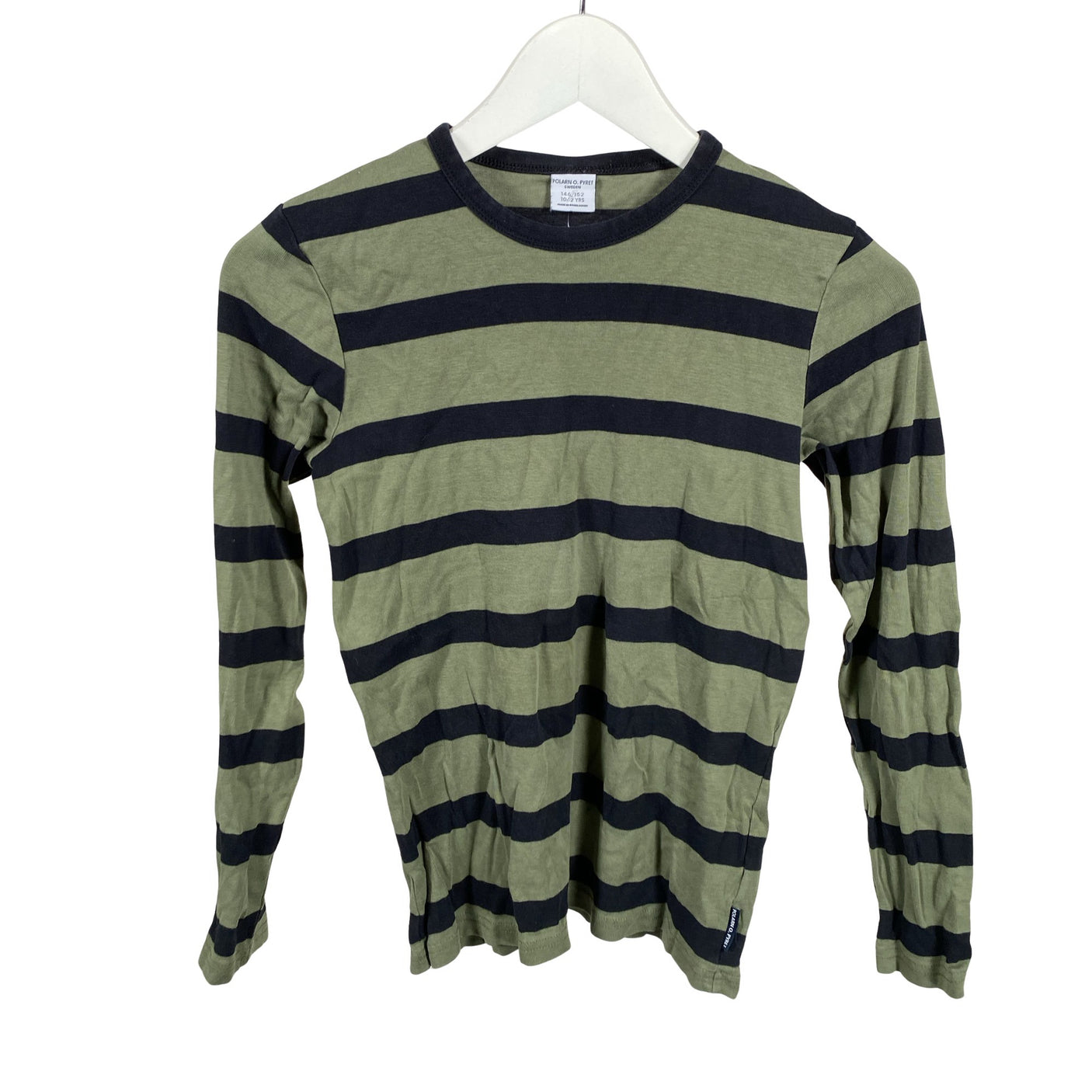 Unisex Polarn O. Pyret - Trikotaažist pluus, suurus 146 - 152 - Roheline (1)