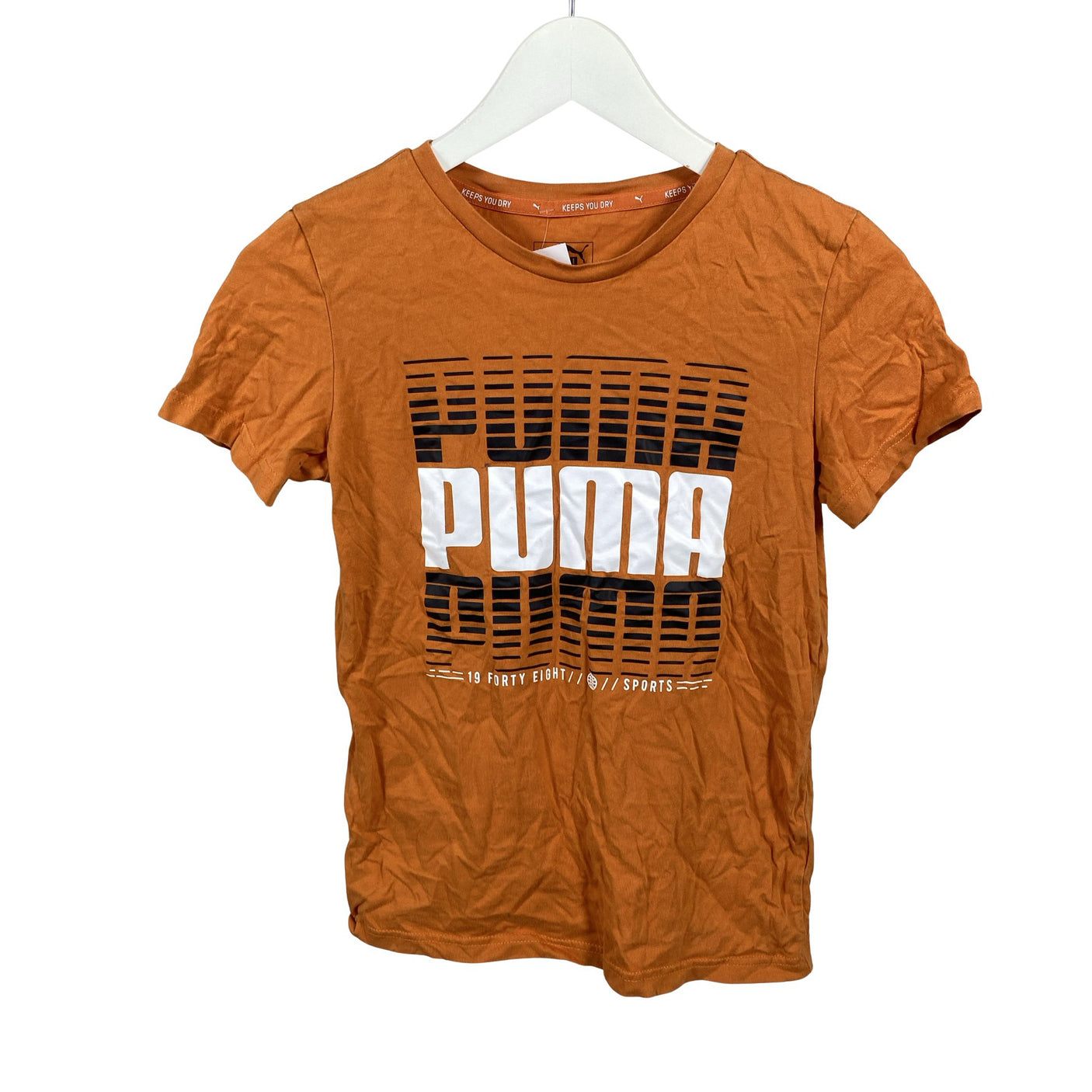 Unisex Puma - T-särk, suurus 146 - 152 - Oranž (1)