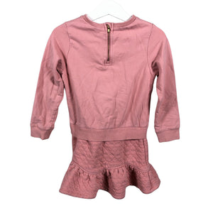 Unisex Polarn O. Pyret - Dressikangast kleit, suurus 104 - 110 - Heleroosa (2)