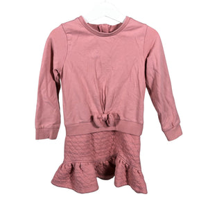 Unisex Polarn O. Pyret - Dressikangast kleit, suurus 104 - 110 - Heleroosa (1)