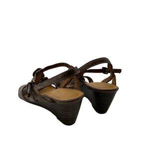 Unisex Marco Tozzi - Kiilkontsaga rihmikud, suurus 39 - Pruun (2)