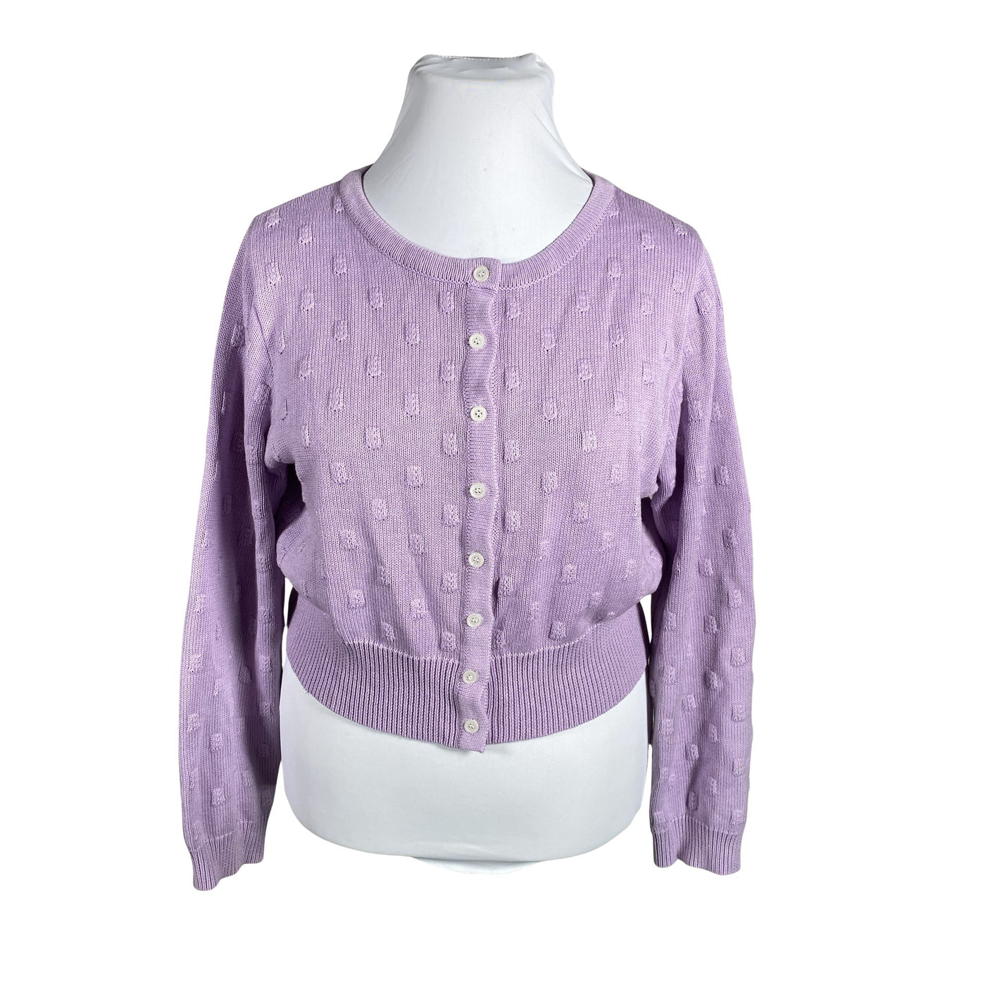 Unisex Hell Bunny - Kardigan, suurus 46 - Lilla (1)
