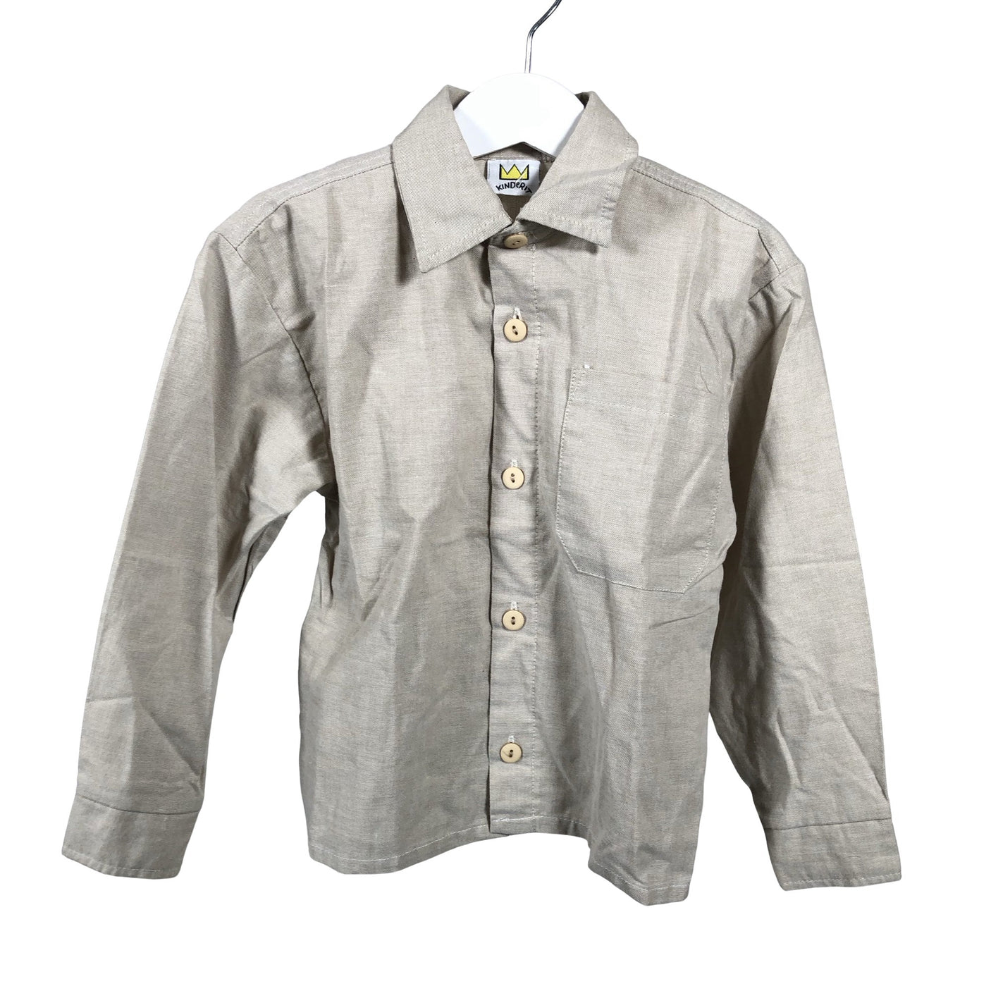 Unisex Kinderit - Triiksärk, suurus 98 - 104 - Beige (1)