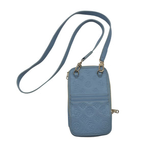 Unisex Guess - Õlakott, suurus Mini - Helesinine (3)