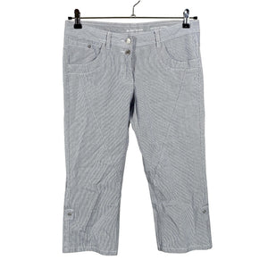 Unisex Tom Tailor - Mittevenivad poolpikad püksid, suurus 36 - Sinine (1)