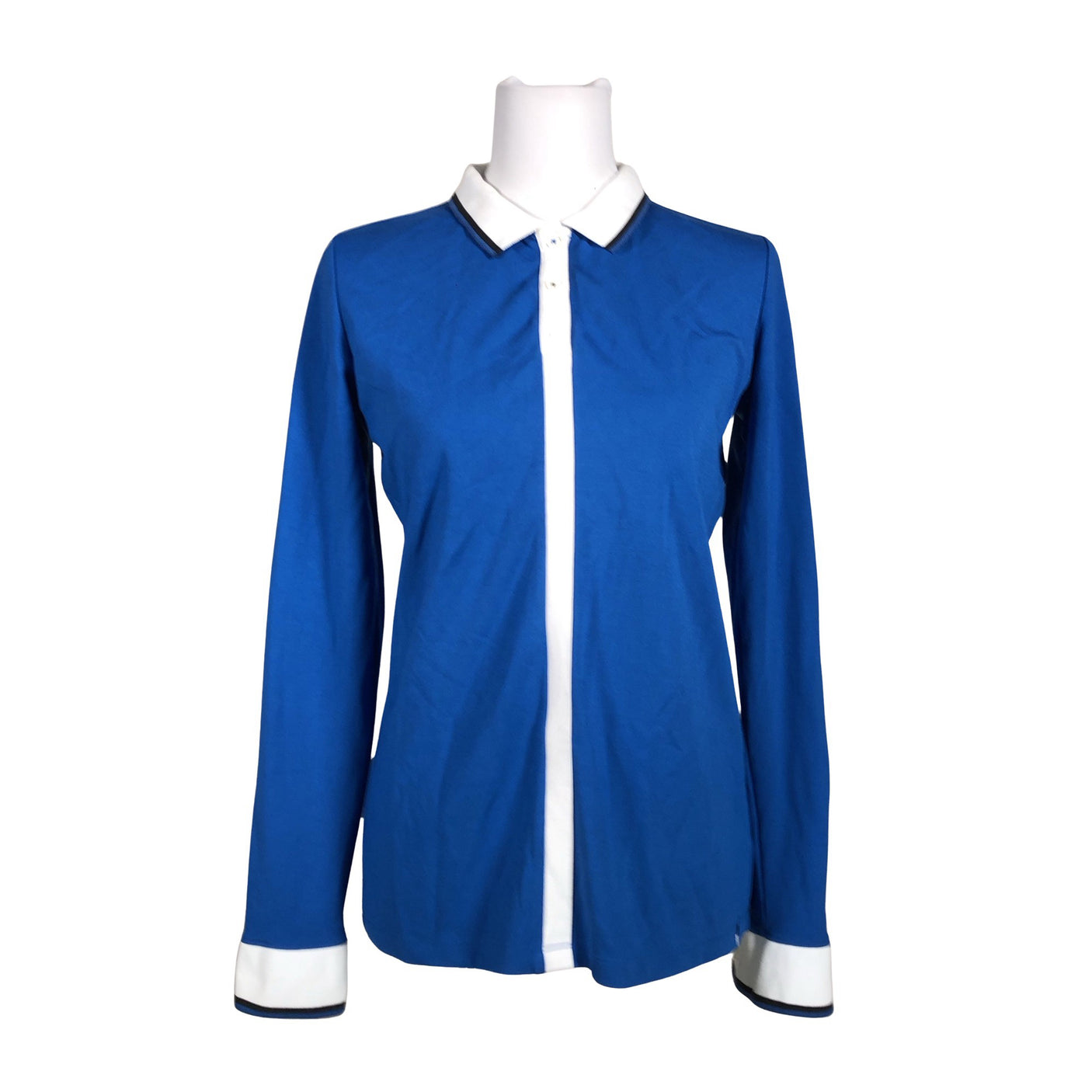 Unisex Monton - Trikotaažist pluus, suurus 38 - Sinine (1)