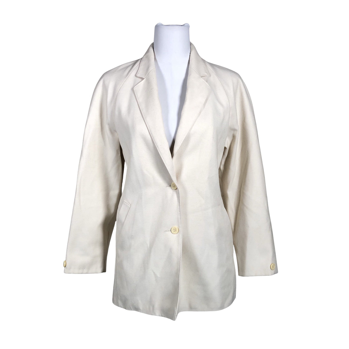 Unisex Master-Coat - Jakk, suurus 36 - Looduslik valge (1)