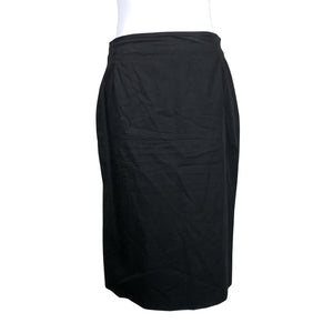 Unisex MaxMara - Suora hame, koko 40 - Must (1)