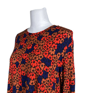 Unisex Marimekko - Trikotaažist kleit, suurus 40 - Punane (2)