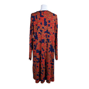 Unisex Marimekko - Trikotaažist kleit, suurus 40 - Punane (3)