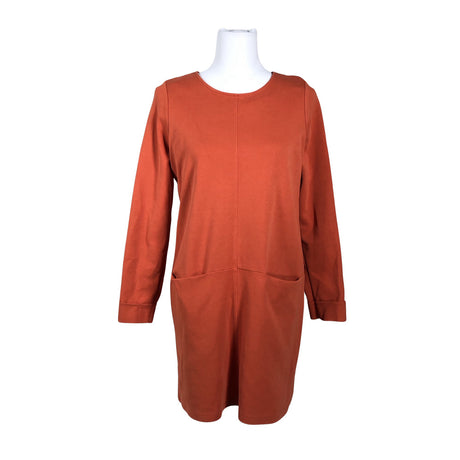 Unisex Nanso - Trikotaažist kleit, suurus 38 - Oranž ()