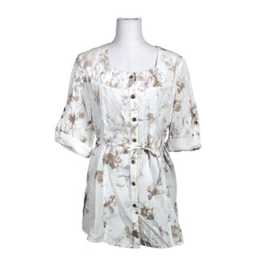 Unisex Voglia - Mitteveniv tuunika, suurus 38 - Valge (1)