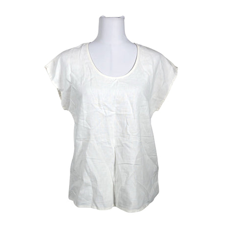 Unisex b.Young - Lühikeste käistega pluus, suurus 36 - Valge ()
