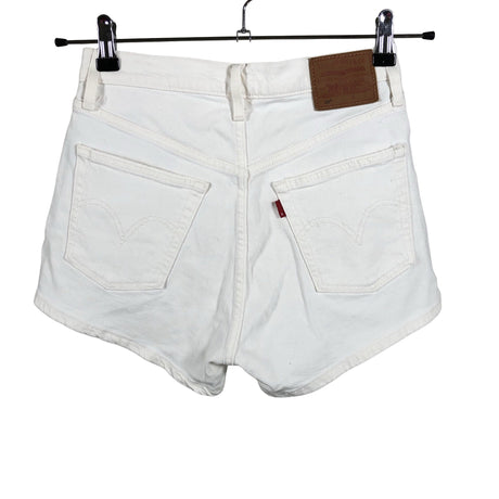 Unisex Levi's - Teksast lühikesed püksid, suurus W27 - Valge (2)
