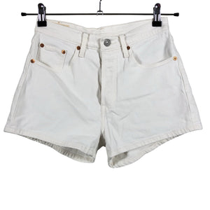 Unisex Levi's - Teksast lühikesed püksid, suurus W27 - Valge (1)