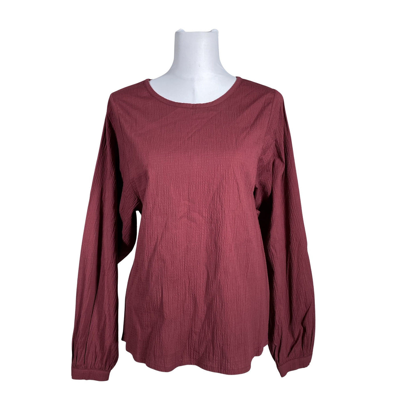 Unisex Nanso - Pluus, suurus 36 - Veinipunane (1)