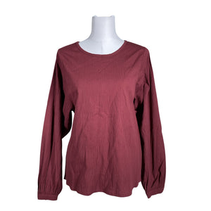 Unisex Nanso - Pluus, suurus 36 - Veinipunane (1)