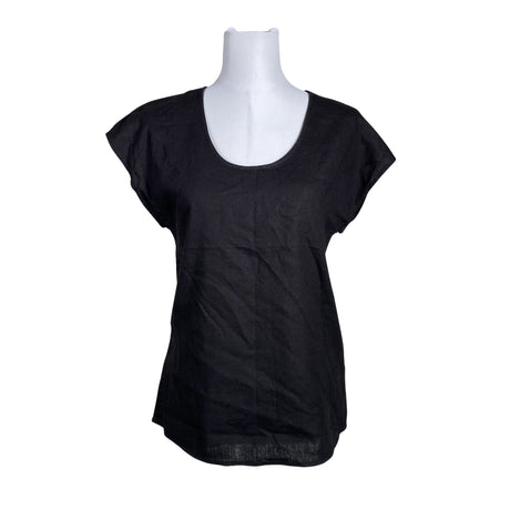 Unisex b.Young - Lühikeste käistega pluus, suurus 36 - Must ()