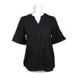 Unisex b.Young - Lühikeste käistega pluus, suurus 36 - Must ()
