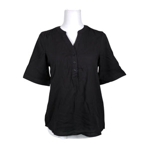 Unisex b.Young - Lühikeste käistega pluus, suurus 36 - Must (1)