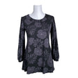 Unisex Tuomiss - Trikotaažist tuunika, suurus 38 - Must ()