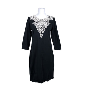 Unisex Lumoan - Trikotaažist kleit, suurus 38 - Must (1)