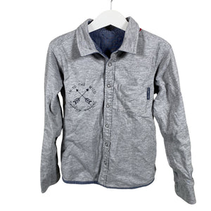 Unisex Polarn O. Pyret - Triiksärk, suurus 116 - 122 - Hall (2)