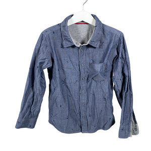 Unisex Polarn O. Pyret - Triiksärk, suurus 116 - 122 - Hall (1)