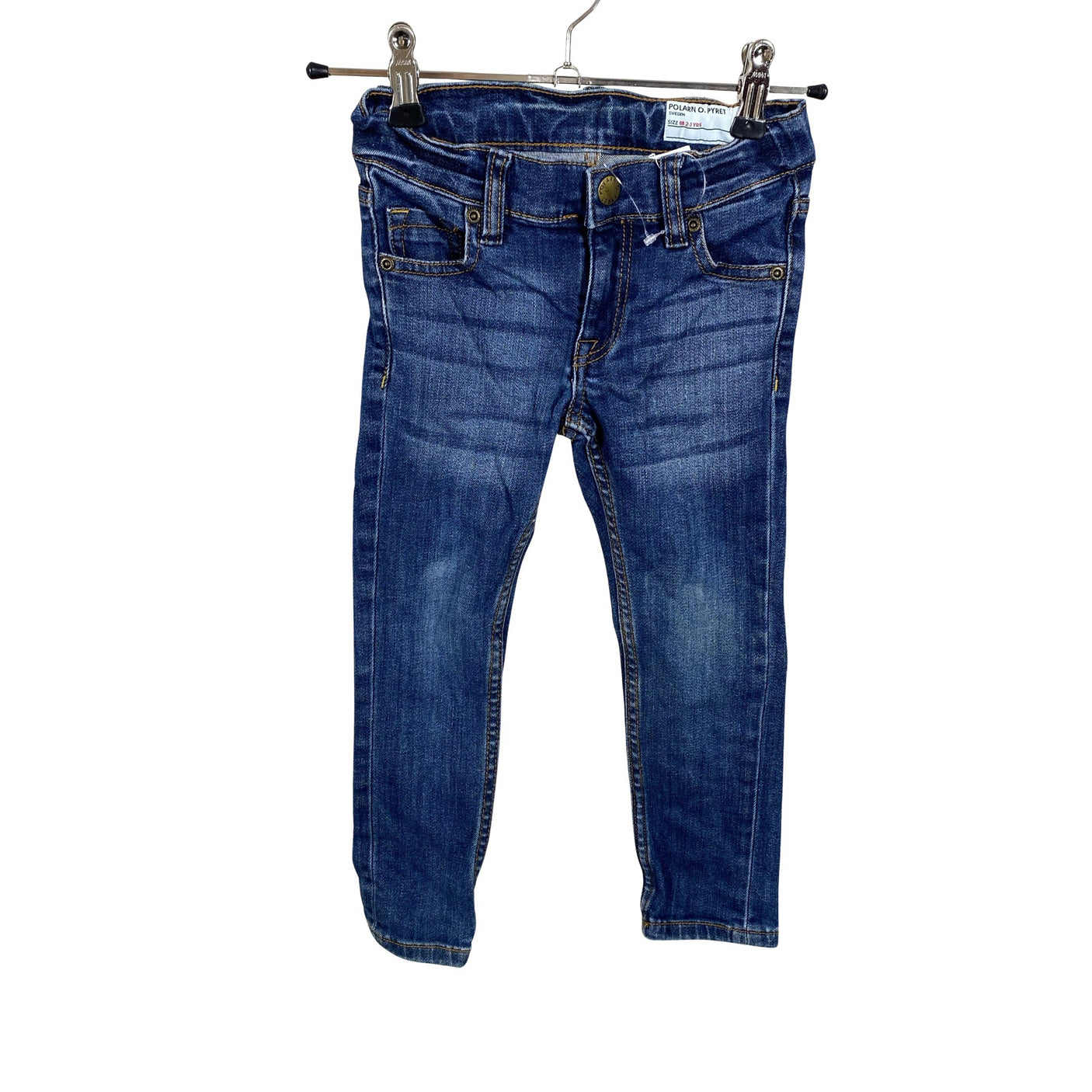 Unisex Polarn O. Pyret - Teksad, suurus 92 - 98 - Sinine (1)