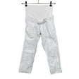 Unisex Mama Licious - Mittevenivad poolpikad püksid, suurus 36 - Valge ()