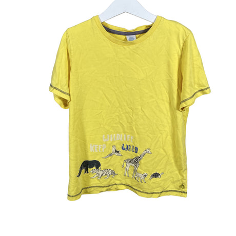 Unisex Sanetta - T-särk, suurus 122 - 128 - Kollane ()
