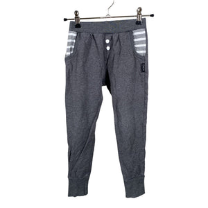 Unisex OMIN - Dressikangast püksid, suurus 110 - 116 - Hall (1)