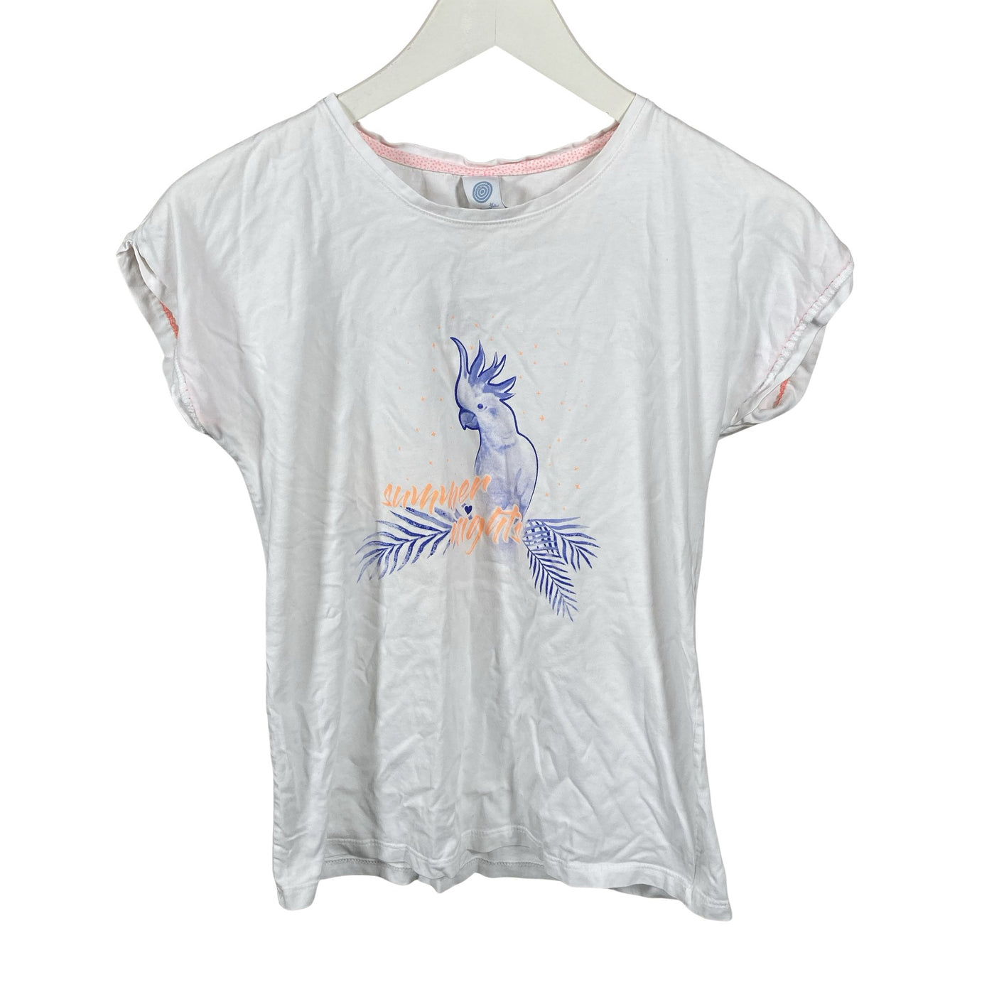 Unisex Sanetta - T-särk, suurus 158 - 164 - Valge (1)