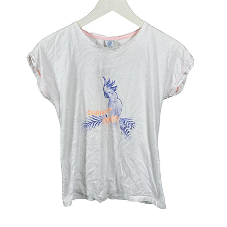Unisex Sanetta - T-särk, suurus 158 - 164 - Valge ()