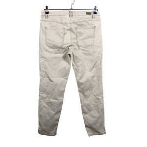 Unisex Gerry Weber - Teksast poolpikad püksid, suurus 42 - Beige (2)
