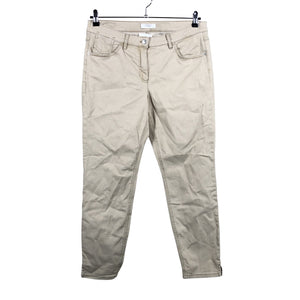 Unisex Gerry Weber - Teksast poolpikad püksid, suurus 42 - Beige (1)