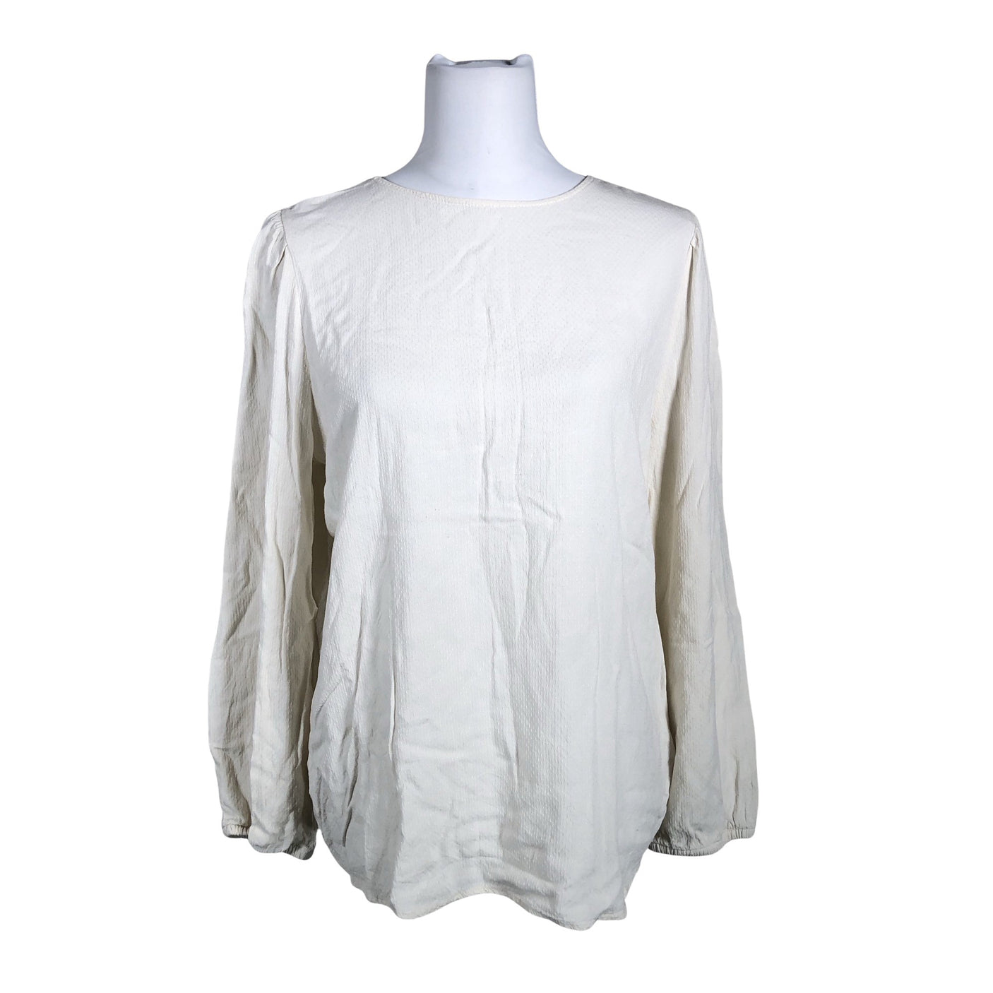Unisex Fransa - Pluus, suurus 40 - Looduslik valge (1)