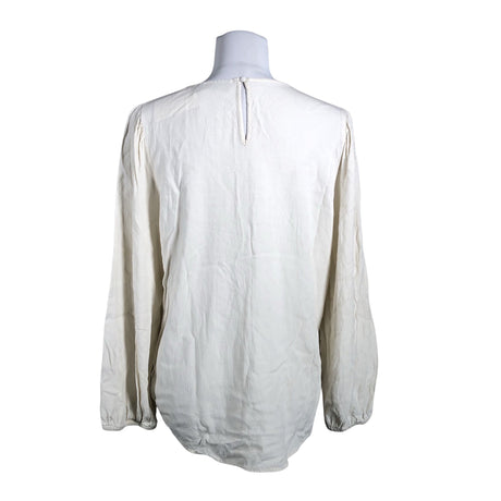 Unisex Fransa - Pluus, suurus 40 - Looduslik valge (2)