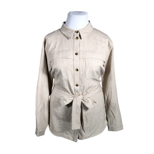 Unisex Fransa - Pluus, suurus 42 - Beige (1)