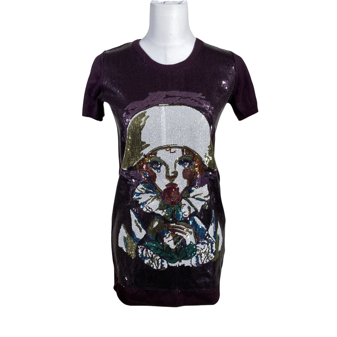 Unisex Sportmax - Kootud tuunika, suurus 36 - Lilla (1)