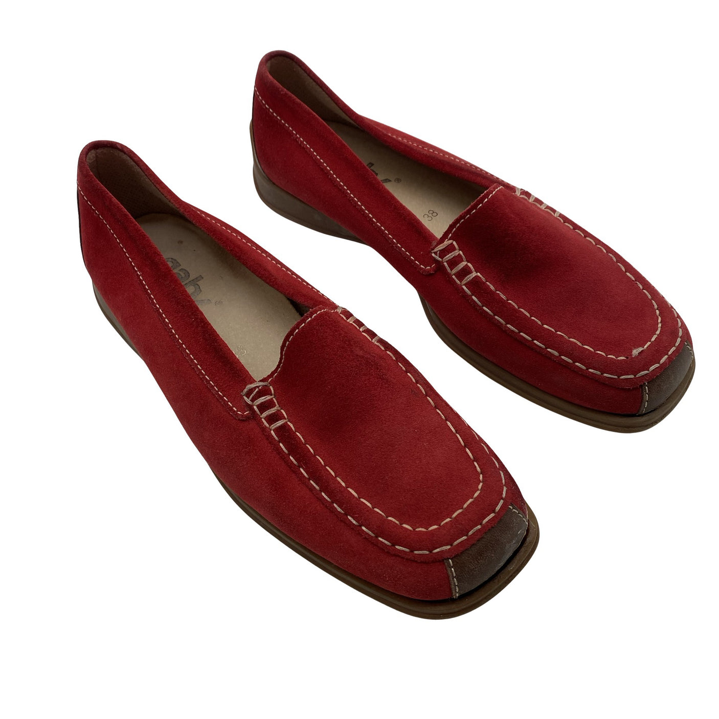 Unisex Gabor - Mokassiinid, suurus 38 - Punane (2)